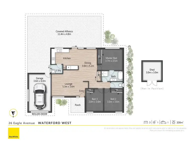 Floorplan of Homely house listing, 26 Eagle Avenue, Waterford West QLD 4133