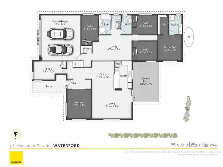 Floorplan of Homely house listing, 58 Mossman Parade, Waterford QLD 4133