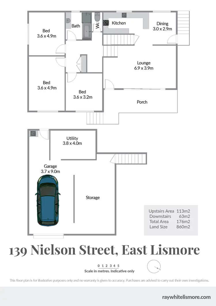 Floorplan of Homely house listing, 139 Nielson Street, East Lismore NSW 2480