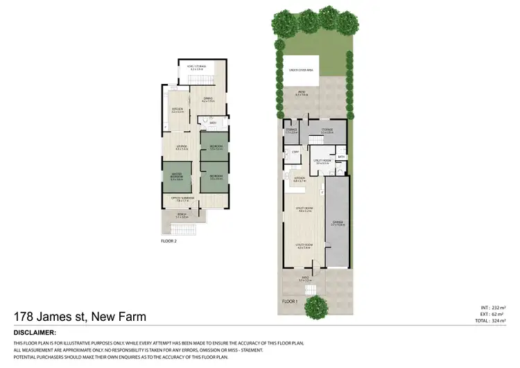 Floorplan of Homely house listing, 178 James Street, New Farm QLD 4005