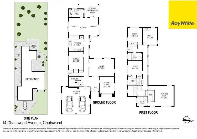 Floorplan of Homely house listing, 14 Chatswood Avenue, Chatswood NSW 2067