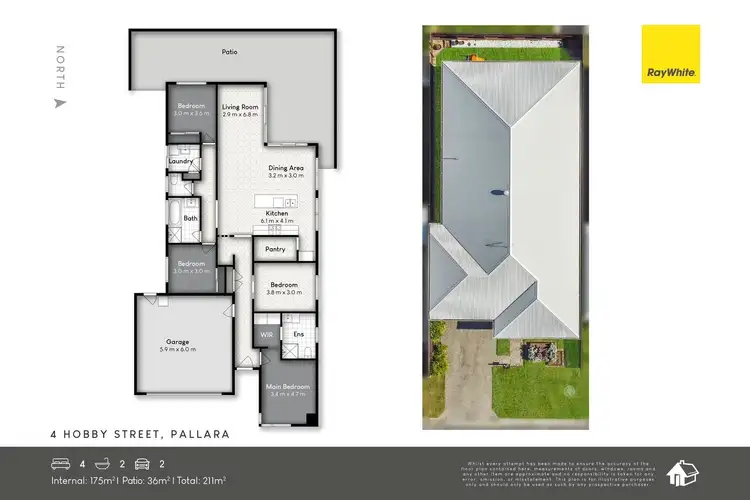 Floorplan of Homely house listing, 4 Hobby Street, Pallara QLD 4110