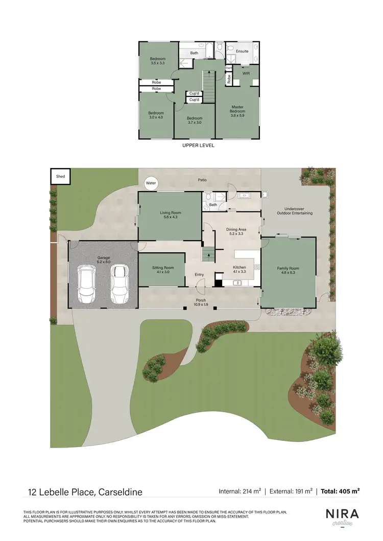 Floorplan of Homely house listing, 12 Lebelle Place, Carseldine QLD 4034