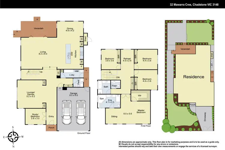 Floorplan of Homely house listing, 32 Mawarra Crescent, Chadstone VIC 3148