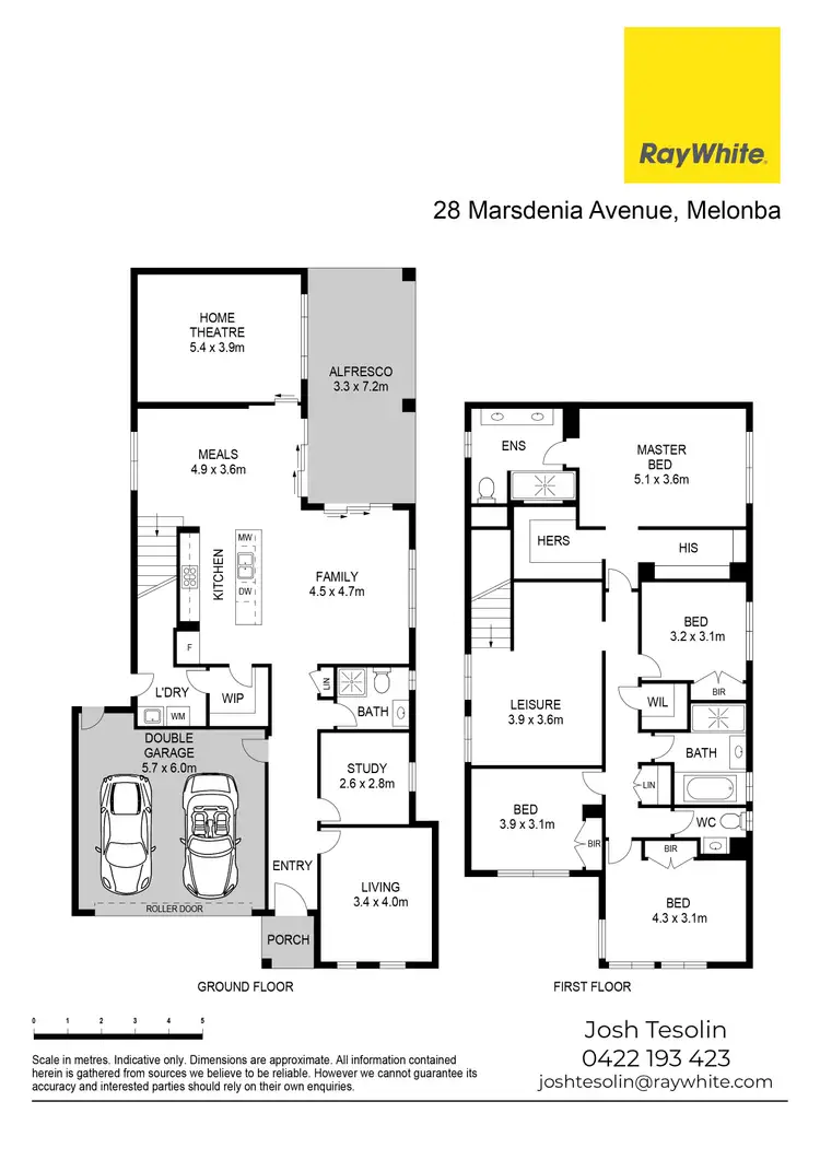Floorplan of Homely house listing, 28 Marsdenia Avenue, Marsden Park NSW 2765