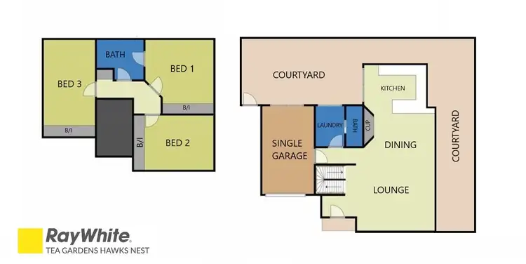 Floorplan of Homely house listing, 4/44 Booner Street, Hawks Nest NSW 2324
