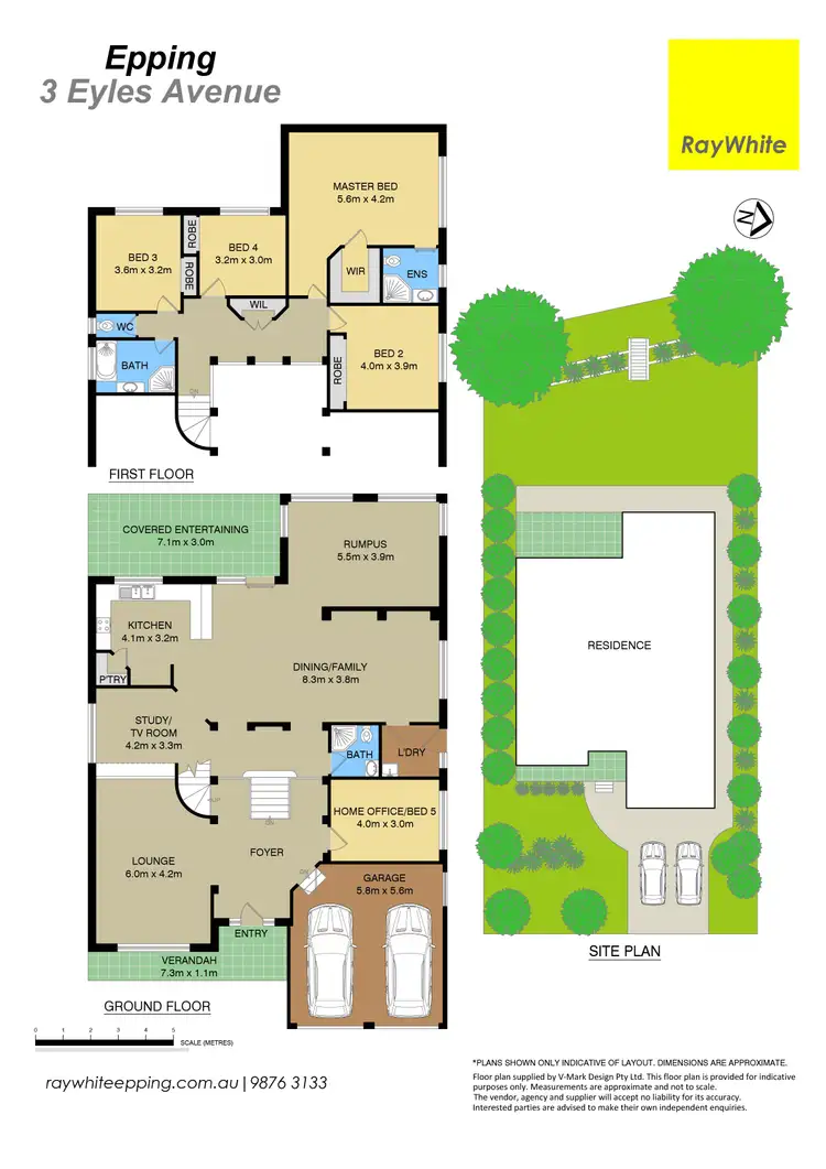 Floorplan of Homely house listing, 3 Eyles Avenue, Epping NSW 2121