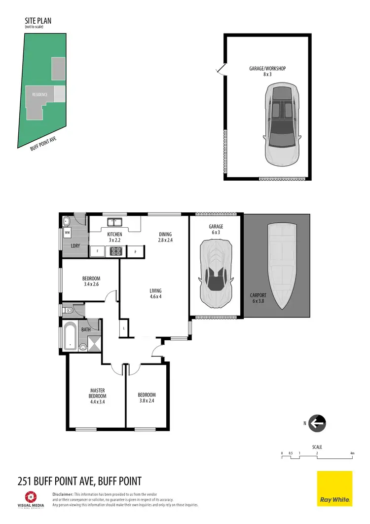 Floorplan of Homely house listing, 251 Buff Point Avenue, Buff Point NSW 2262