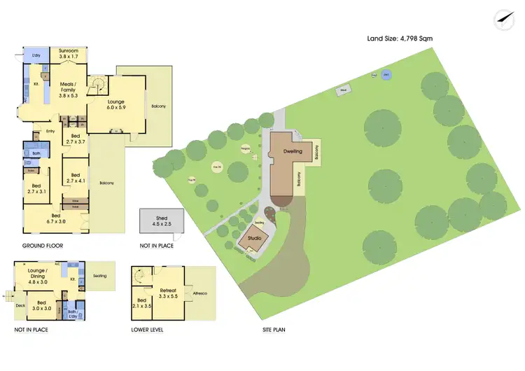 Floorplan of Homely house listing, 79-83 Old Diamond Creek Road, Diamond Creek VIC 3089