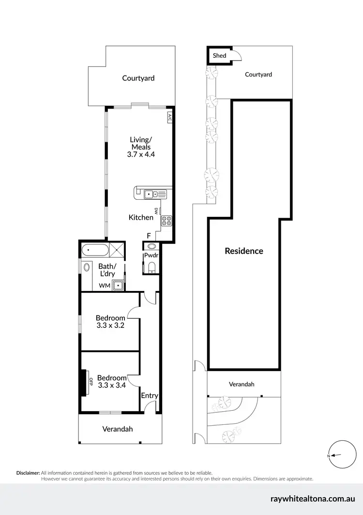 Floorplan of Homely house listing, 111 Cole Street, Williamstown VIC 3016