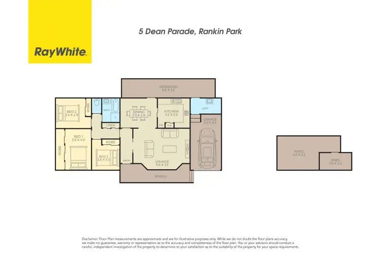 Floorplan of Homely house listing, 5 Dean Parade, Rankin Park NSW 2287
