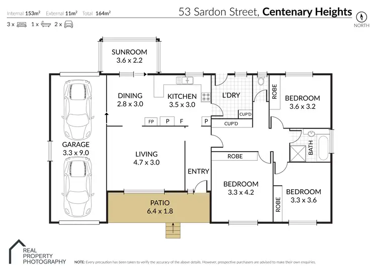 Floorplan of Homely house listing, 53 Sardon Street, Centenary Heights QLD 4350