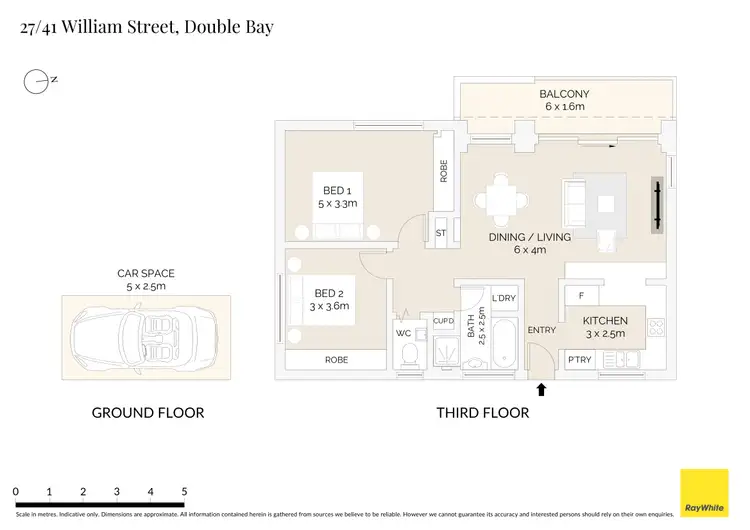 Floorplan of Homely apartment listing, 27/41 William Street, Double Bay NSW 2028
