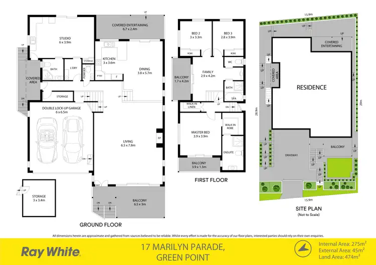 Floorplan of Homely house listing, 17 Marilyn Parade, Green Point NSW 2251