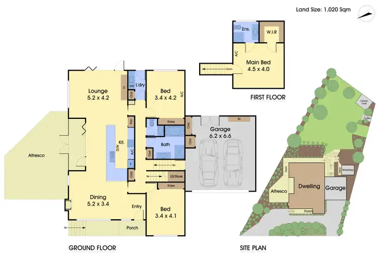 Floorplan of Homely house listing, 42 Curtain Road, Hurstbridge VIC 3099