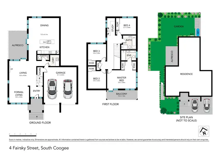 Floorplan of Homely house listing, 4 Fairsky Street, South Coogee NSW 2034