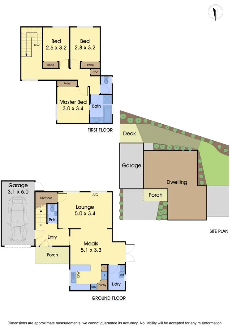 Floorplan of Homely townhouse listing, 4/320 Haughton Road, Clayton VIC 3168