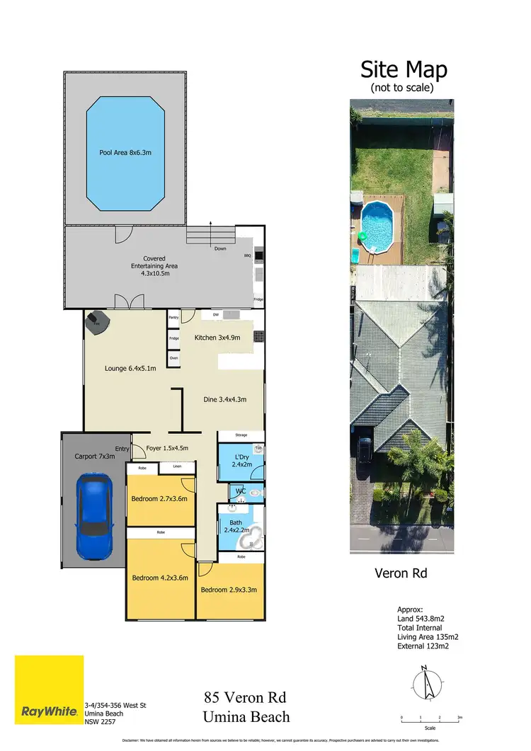 Floorplan of Homely house listing, 85 Veron Road, Umina Beach NSW 2257