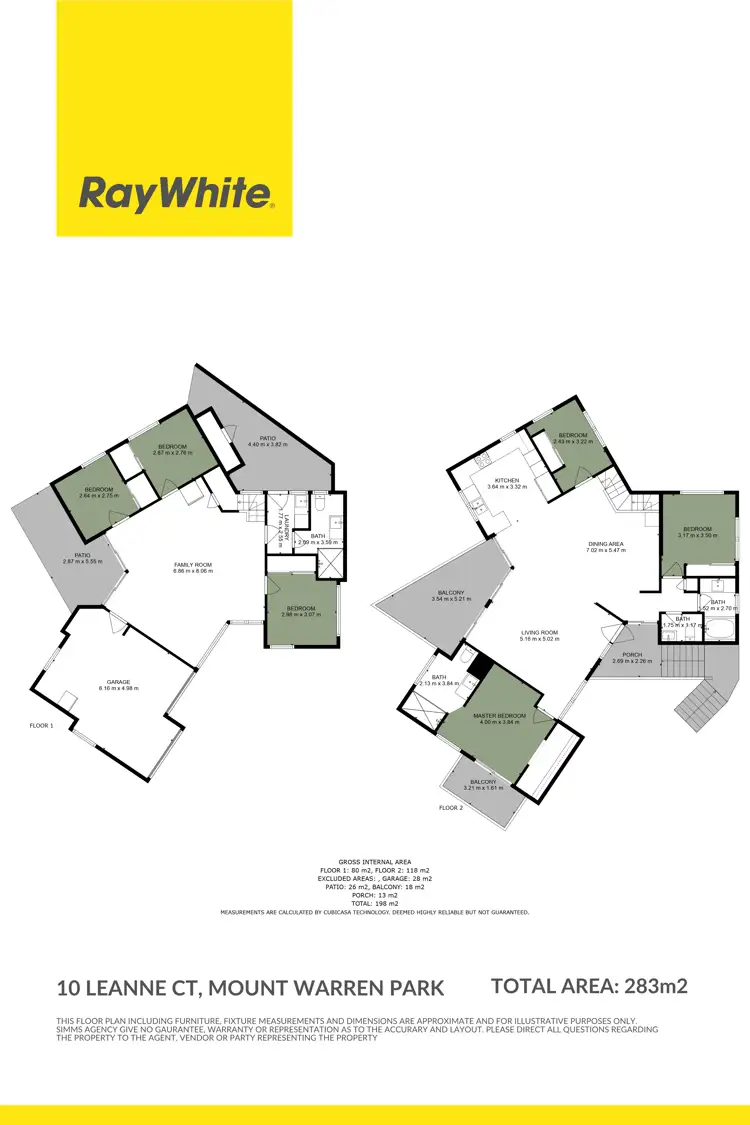 Floorplan of Homely house listing, 10 Leanne Court, Mount Warren Park QLD 4207