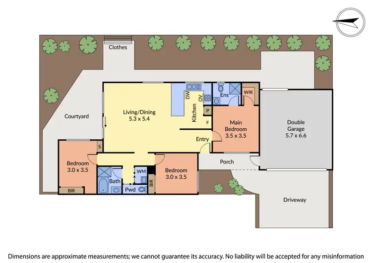 Floorplan of Homely unit listing, 4/5 Bertram Road, Bayswater VIC 3153