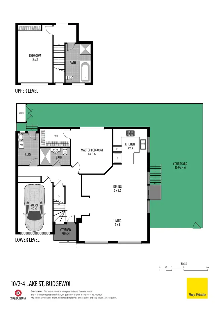Floorplan of Homely townhouse listing, 10/2-4 Lake Street, Budgewoi NSW 2262
