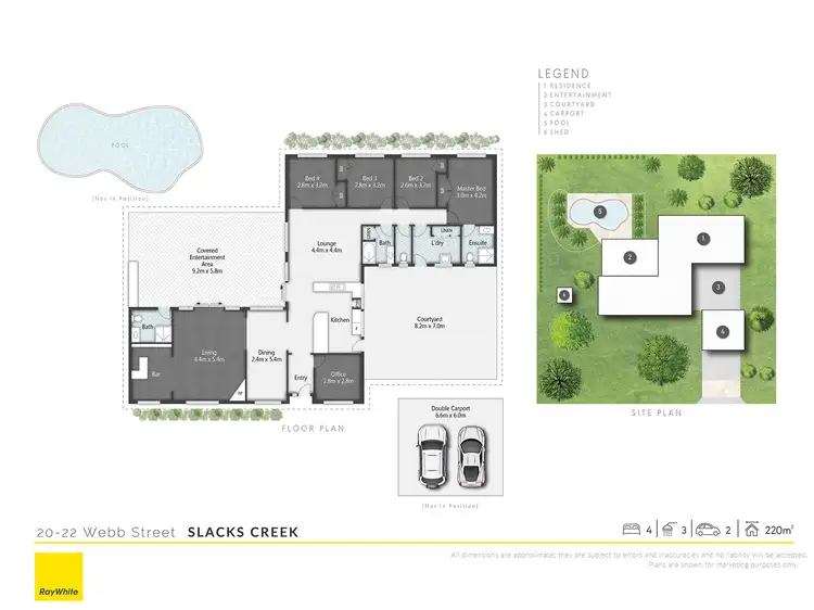Floorplan of Homely house listing, 20-22 Webb Street, Slacks Creek QLD 4127