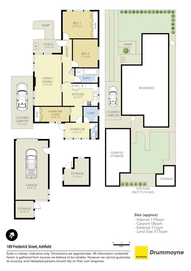 Floorplan of Homely house listing, 189 Frederick Street, Ashfield NSW 2131