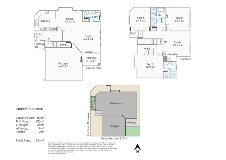 Floorplan of Homely house listing, 50B Milton Street, Mount Hawthorn WA 6016