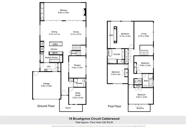 Floorplan of Homely house listing, 19 Brushgrove Circuit, Calderwood NSW 2527