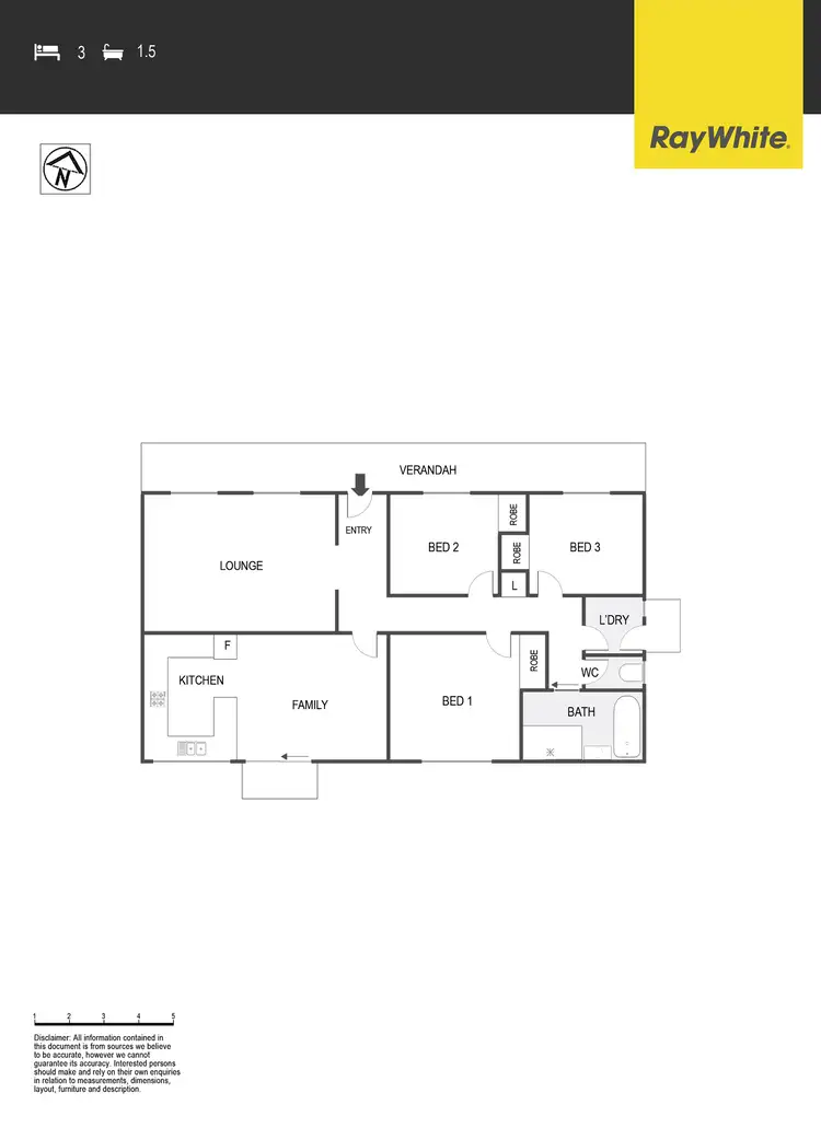 Floorplan of Homely house listing, 24 Falkiner Place, Macarthur ACT 2904