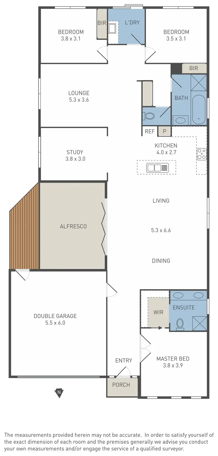 Floorplan of Homely house listing, 28 Lamington Drive, Tarneit VIC 3029