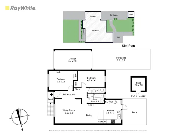 Floorplan of Homely unit listing, 1/7 Queens Parade, Ashwood VIC 3147