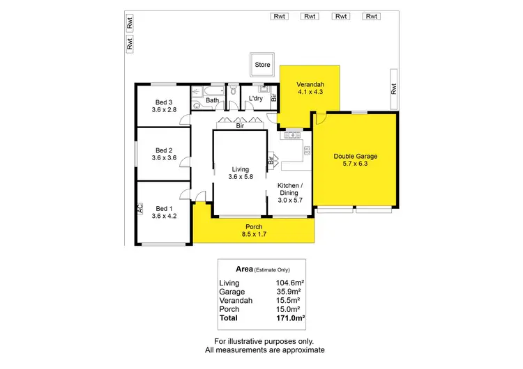 Floorplan of Homely house listing, 35 Fairfax Avenue, Millswood SA 5034