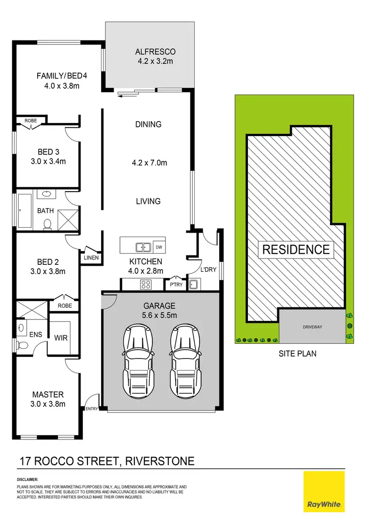 Floorplan of Homely house listing, 17 Rocco Street, Riverstone NSW 2765