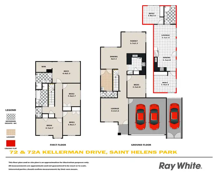 Floorplan of Homely house listing, 72 Kellerman Drive, St Helens Park NSW 2560