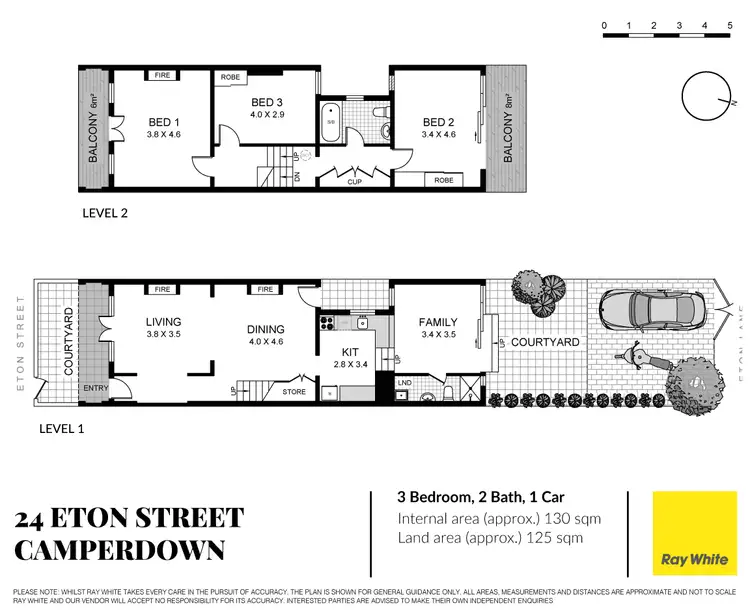 Floorplan of Homely house listing, 24 Eton Street, Camperdown NSW 2050
