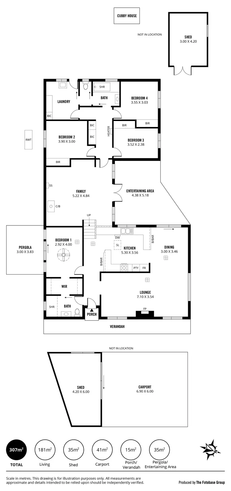 Floorplan of Homely house listing, 11 Currawong Crescent, Coromandel Valley SA 5051