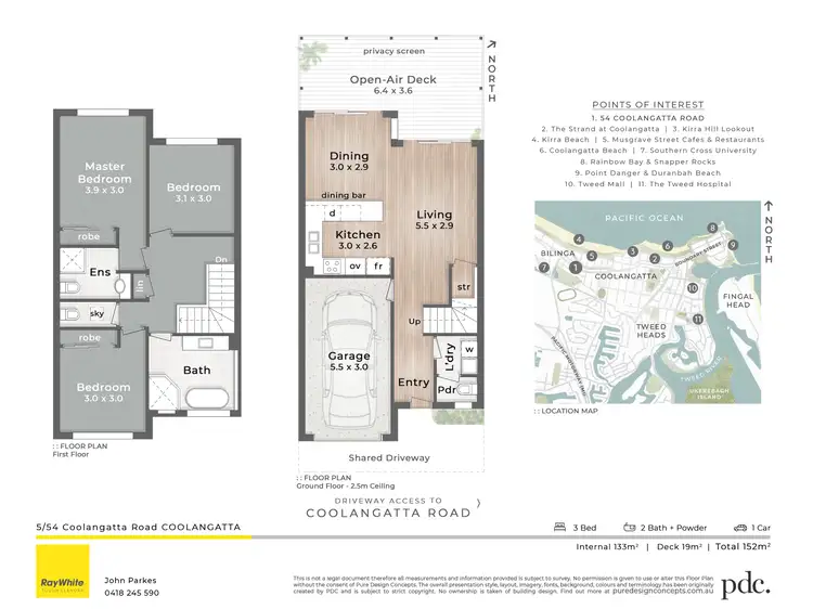 Floorplan of Homely townhouse listing, 5/54 Coolangatta Road, Coolangatta QLD 4225