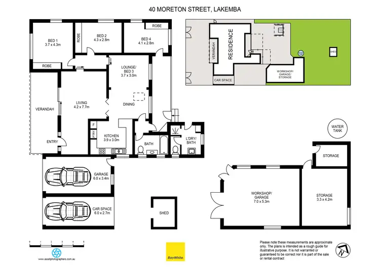 Floorplan of Homely house listing, 40 Moreton Street, Lakemba NSW 2195