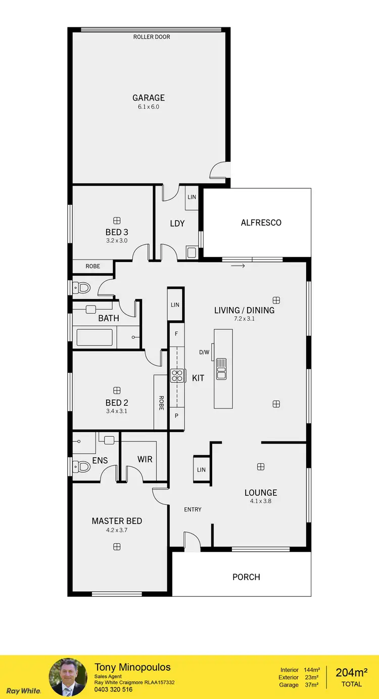 Floorplan of Homely house listing, 73 Light Avenue, Munno Para SA 5115