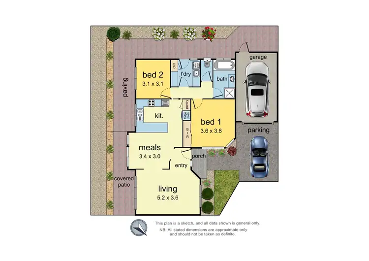 Floorplan of Homely unit listing, 3/21 Nursery Road, Croydon VIC 3136
