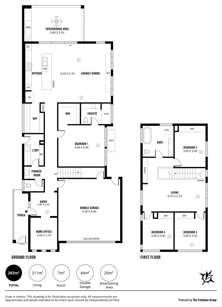 Floorplan of Homely house listing, 12A Parkview Avenue, Grange SA 5022