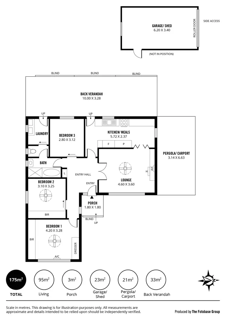 Floorplan of Homely house listing, 17 David Avenue, Findon SA 5023