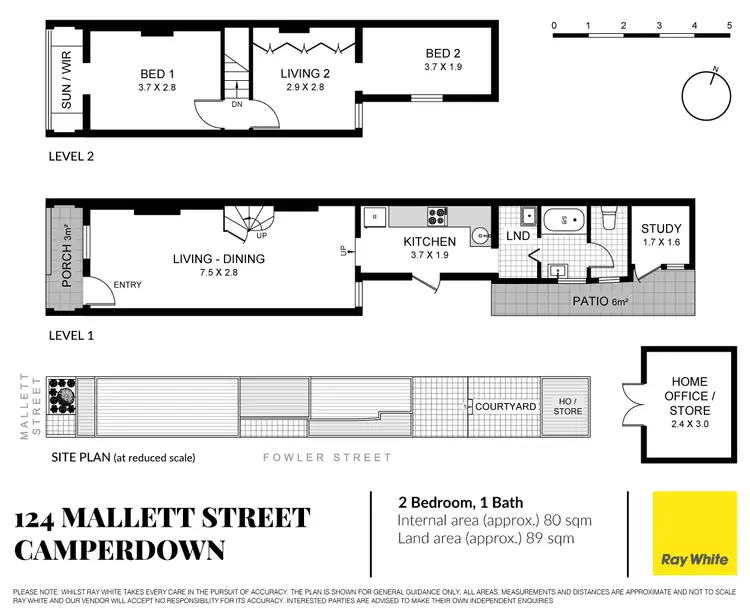 Floorplan of Homely house listing, 124 Mallett Street, Camperdown NSW 2050