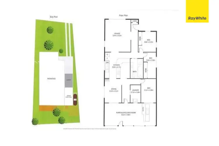 Floorplan of Homely house listing, 10 Robshaw Road, Marayong NSW 2148