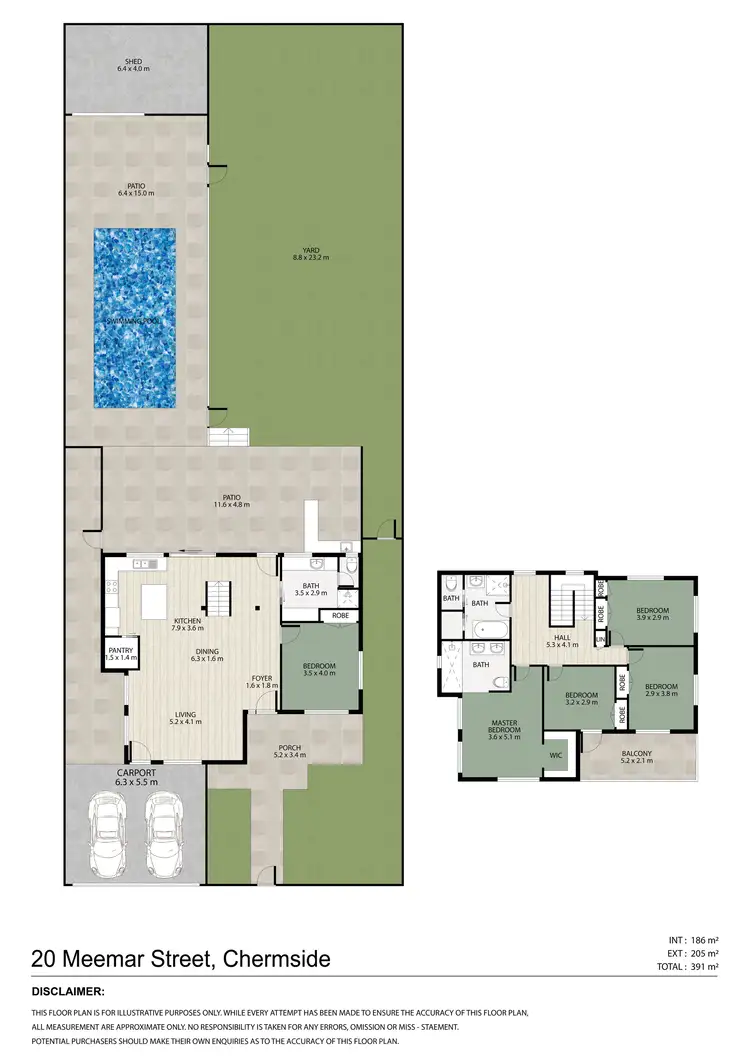 Floorplan of Homely house listing, 20 Meemar Street, Chermside QLD 4032