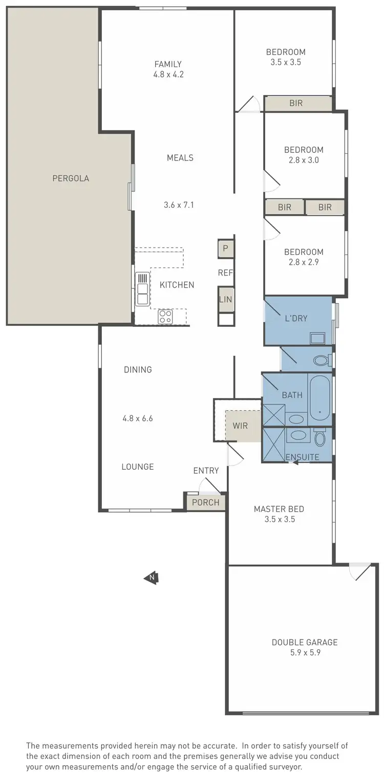 Floorplan of Homely house listing, 7 Templeton Court, Werribee VIC 3030