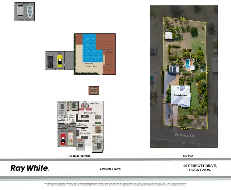 Floorplan of Homely house listing, 99 Perrott Drive, Rockyview QLD 4701