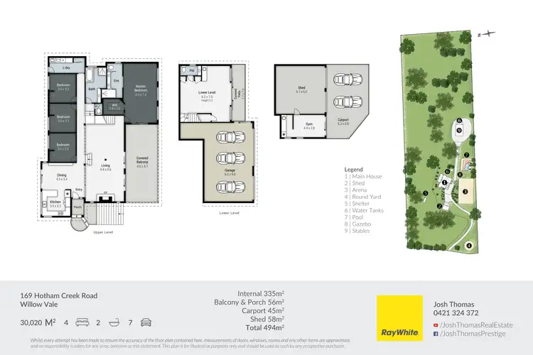 Floorplan of Homely rural property listing, 169 Hotham Creek Road, Willow Vale QLD 4209