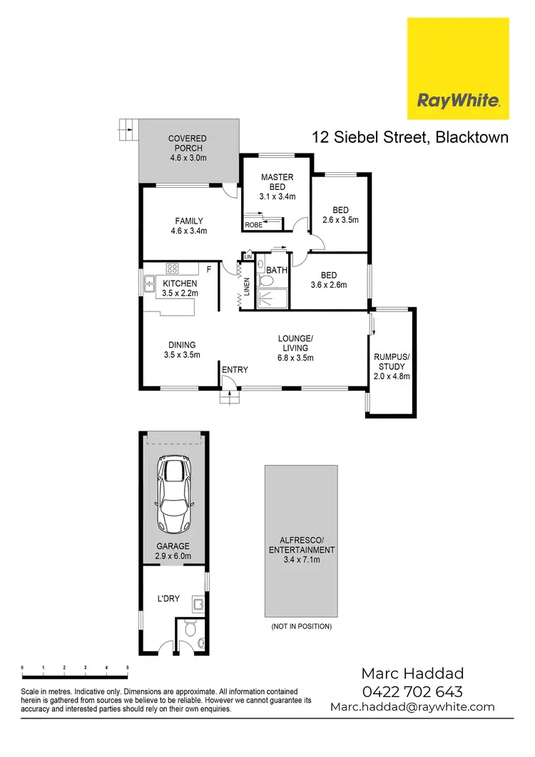 Floorplan of Homely house listing, 12 Siebel Street, Blacktown NSW 2148